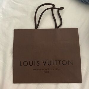 Louis Vuitton paper bag